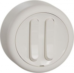 Switch 2-circuits, white, Renova WDE015816 | 3606489504663