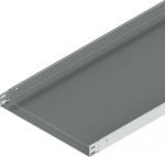 Cable tray with integrated coupling KZIN 60x500 from sheet 1,00 mm superficial treatment galvanized Zn+Mg+Al, non perforated. KZIN 60X500X1.00_ZM | 8595568937827