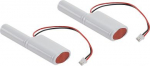 Rechargeable battery for P-LIGHT, 3.6V, 1000 mA, IP20, set of 2 pieces 240022 | 4024163166003