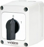 PNRS2590 cam switch 0-1 1P 25A IP65 PNRS2590 | 4752255008954