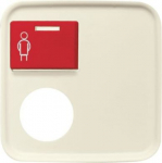 For call module with call push-button and plug contact. With red call push-button. As alternative to Ackermann covers 88881 L3 and 88881 L3N. 2CKA001724A4412 | 4011395260524