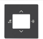 As cover for room temperature controller with/without CO2/moisture sensor (6109/18 and 6109/28). 2CKA006155A0060 | 4011395209219