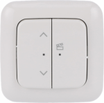 Blind insert flex set 2gang 2 rocker Wireless alpine white - Reflex SI 2CKA006200A0287 | 4011395294703