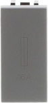 Color: Silver.   Rated voltage: 250 Vac   Rated current: 16A   Fuse type / dimension: glass tube / 6 x 24mm   Size: 1 module. 2CLA210800N1301 | 8427238068336