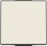 Color: Soft White   Rocker for push-buttons code: 8104 & 8104.9 2CLA850400A1101 | 8427238134215