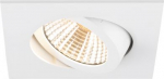 Downlight NEW TRIA 68, 8.3W, 2700K, 38&deg;,  IP20, square, white 1007393 | 4024163277747