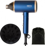 Camry | Hair Dryer | CR 2268 | 1800 W | Number of temperature settings 2 | Ionic function | Diffuser nozzle | Blue/Gold CR 2268 | 5905575900388