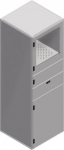 PanelSeT SF PC rack enclosure - assembled - 1800x600x800 mm NSYSF18680PC | 3606485118772