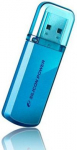 USB flash Helios 101, 8 GB, USB 2.0, Blue SP008GBUF2101V1B | 4712702617245