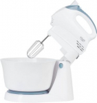 Adler Mixer AD 4202 Mixer with bowl, 300 W, Number of speeds 5, Turbo mode, White AD 4202 | 5908256831223