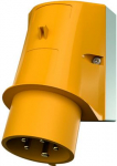Wall mounted inlet, 32A5p4h110V, IP44 352 | 4015394002543