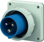 Panel mounted inlet, 16A4p9h230V, IP67 839 | 4015394117148