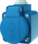 Wall mounted socket SCHUKO 16A 2p+E 230V IP44 10082 | 4015394188117