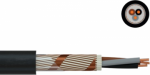 Kaabel NYCY 19x1,5/4 VDE varjestatud, must (500m) 0800550400500