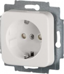 20EUCKS-212 Socket outlet 16A250V Jussi IP21 white 2TKA000684G1 | 6410025061315