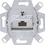 Data socket outlet UAE 1xRJ45, 6 CAT, mechanism UAE8UPOK6 | 4011377987739
