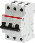 3P D 10A 10kA Miniature circuit breaker (MCB) S203M-D10 2CDS273001R0101 | 4016779601009