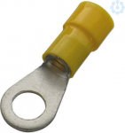 Ring terminals 4-6 M6, yellow, 100 pieces 260288 | 4011923088743