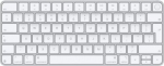 Apple Magic Keyboard with Touch ID for Mac models | MXCK3Z/A | Compact Keyboard | Wireless | EN | Bluetooth | White MXCK3Z/A | 195949634055