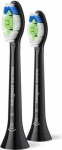 Sonicare Optimal White toothbrush head, black 2pcs. HX6062/88 | 8720689035217