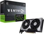 Graphics Card MSI NVIDIA GeForce RTX 5050 8 GB GDDR6 128 bit PCI Express x16 5.0 Active RTX50508GVENTUS2XOC RTX5050 8G VENTUS 2X | 4711377380003