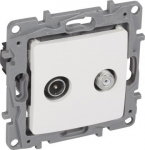 TV/SAT TERMINAL 10DB WHITE 664558 | 3245066645582