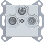 Antenna socket outlet, TV-R+SAT, END 2CHH083303A6016 | 8592624112662