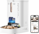 PETKIT YumShare Dual-hopper 2 Automatic Feeder with Camera | Capacity 5 L | Material ABS, 304 stainless steel | White P591 2 | 6975069307596