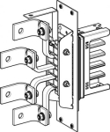 Flange feed unit, Canalis KSA400, aluminium, 400A, right or left mounting, without line protection, KSA400AE4 | 3606480004483