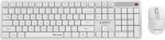 KEYBOARD +MOUSE WRL ENG/WHITE KBS-WMS-01-W GEMBIRD KBS-WMS-01-W | 8716309137041