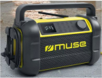 Muse | M-928 BTY | Jobsite Radio speaker | Waterproof | Bluetooth | Black/Yellow | Portable | Wireless connection M-928 BTY | 3700460208868