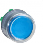 Head for non illuminated push button, Harmony XB5, plastic, projecting, blue, 22mm, spring return, b ZB5AP6 | 3389110906714