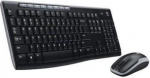 COMBO MK270, ENG Wireless keyboard with mouse, USB, Black 920-004508 | 5099206039148