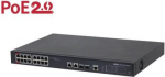 Type L2, 90 W, 16x10 M/100 M (PoE), 2&times;10 M/100 M/1000 M, 2 &times; SFP 1000 M Network switch PFS4218-16ET-240-V3 | 6923172528124