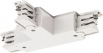 T-connector for S-TRACK 3-circuit track, earth electrode right, R-version, traffic white 1001388 | 4024163196826