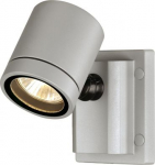 NEW MYRA WALL LIGHT, silver-grey, GU10, max. 50W, IP55 233104 | 4024163140294