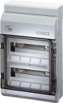 Consumer unit KV PC 9224 24 mod. (2x12) IP65 458x295x129mm 61001105 | 4012591118268