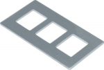 support plate for GTVD200/300 data modules 3xRJ45 20,1x14,8mm 20,1x14,8 mm GTVDM053 | 4012002247075