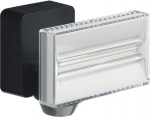 LED floodlight with movement detector 20W 2000lm, IP55 black EE643 | 3250612256112