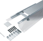 flush floor trunking with foil dry care nom. width 200 level. range 45-70mm BKF200045 | 4012002236765