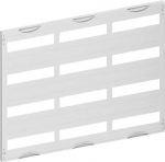 Cover, Design of the cover with slot, covers out of Plastic, 90 degree press and turn closure, RAL 7035, packaging unit 1 piece 2CPX062852R9999 | 4011617628521