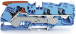 3-conductor through terminal block with lever and Push-in CAGE CLAMP 16 mm&sup2;, blue 2116-1304 | 4055143746120