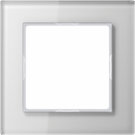 Single frame, white glass A-Creation AC581GLWW | 4011377053472