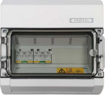 KV PV DC1+2 600002/M PV connection set for solar panels, indoor, with membranes and CITEL SPDs 1000V, 30A KV PV DC1+2 600002/M