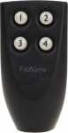 Transmitter - 4-button remote control - black, F&Wave radio control FW-RC4 | 5908312599333