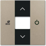 CP-RTC-93 RTC Cover plate, champagne, basic55 covers 2CKA006220A0665 | 4011395205877