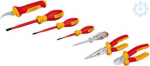 VDE Mixed Set 7pc Pliers/Screwdrivers/Knife 1600A02NG3 | 4053423246971