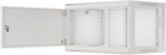 Rack cabinet 19" wall-mount 6U/600x450 for self-assembly with metal door, grey WF01-6406-00S | 5901969430080