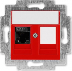 Data socket outlet, RJ45cat.6 + Dummy plug 2CHH296117A6065 | 8592624111610