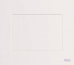 Color: White   Size (height x width): 122 x 138 mm   Mounting plate code suitable for 4"x4" Brazilian boxes: N2673.9. 2CLA267000N1102 | 8427238110639